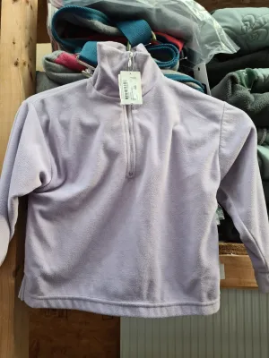 New lilac juniors XS microfleece FREE POSTAGE🟢