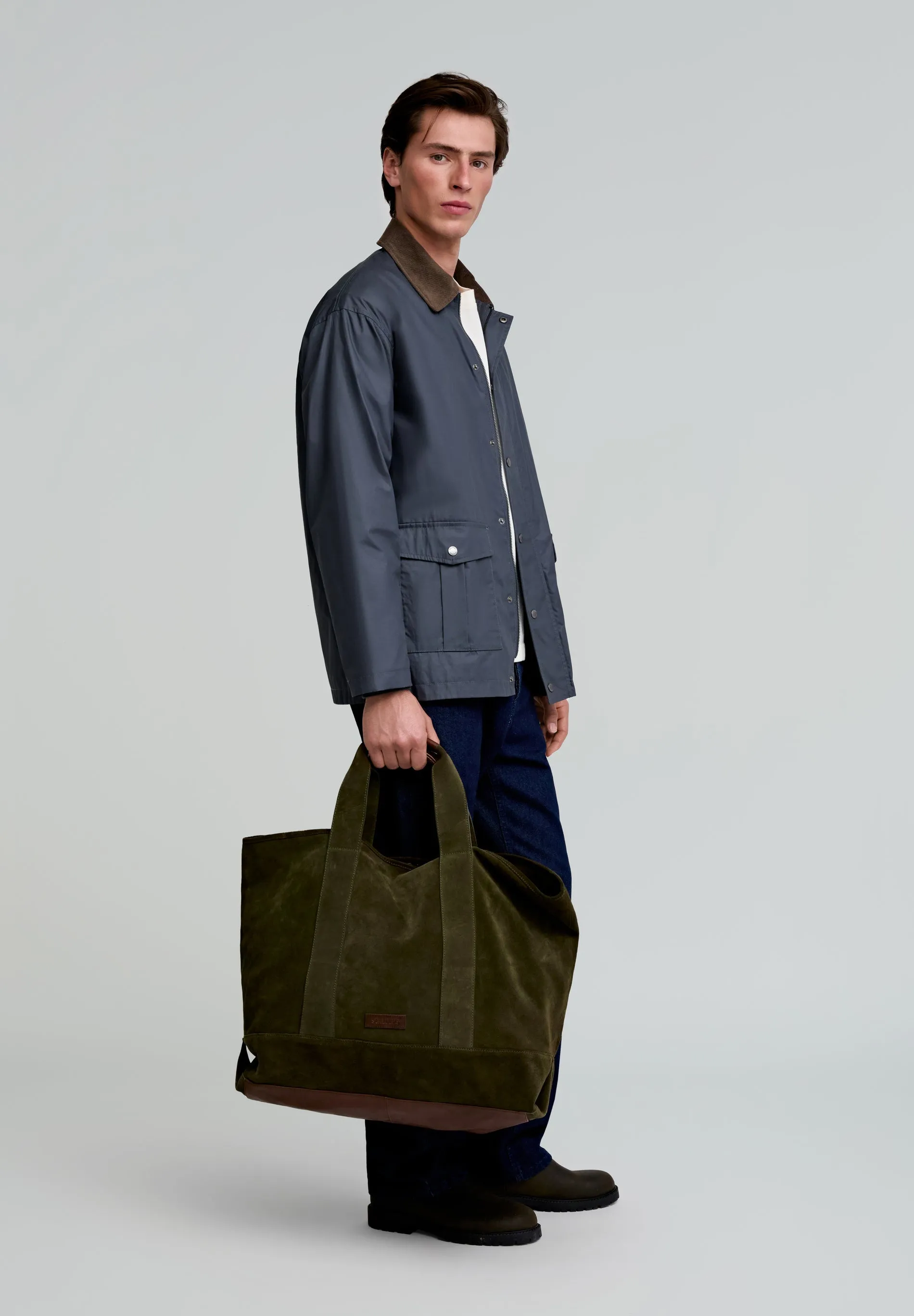 NORMAN SUEDE BAG