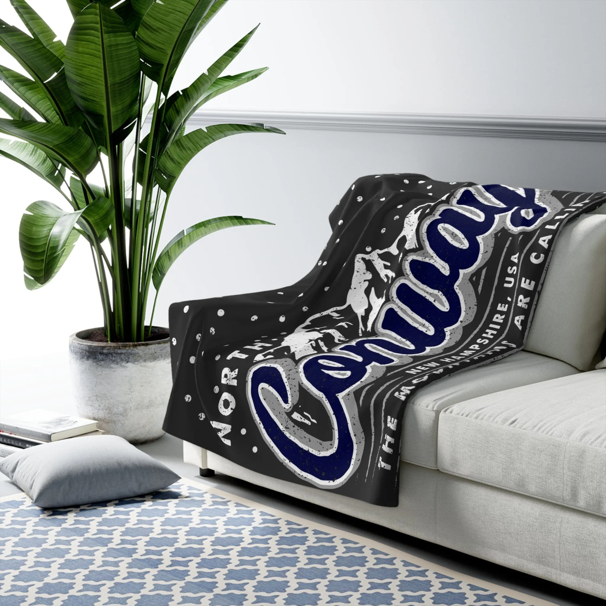 North Conway Sherpa Fleece Blanket