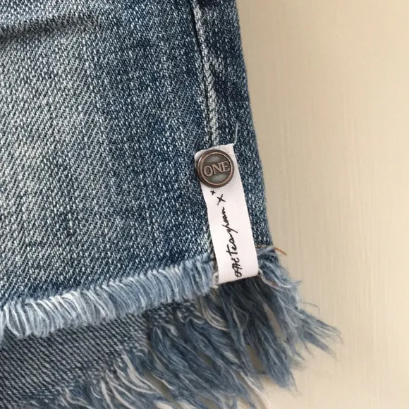 One Teaspoon blue suede outlaws NWT
