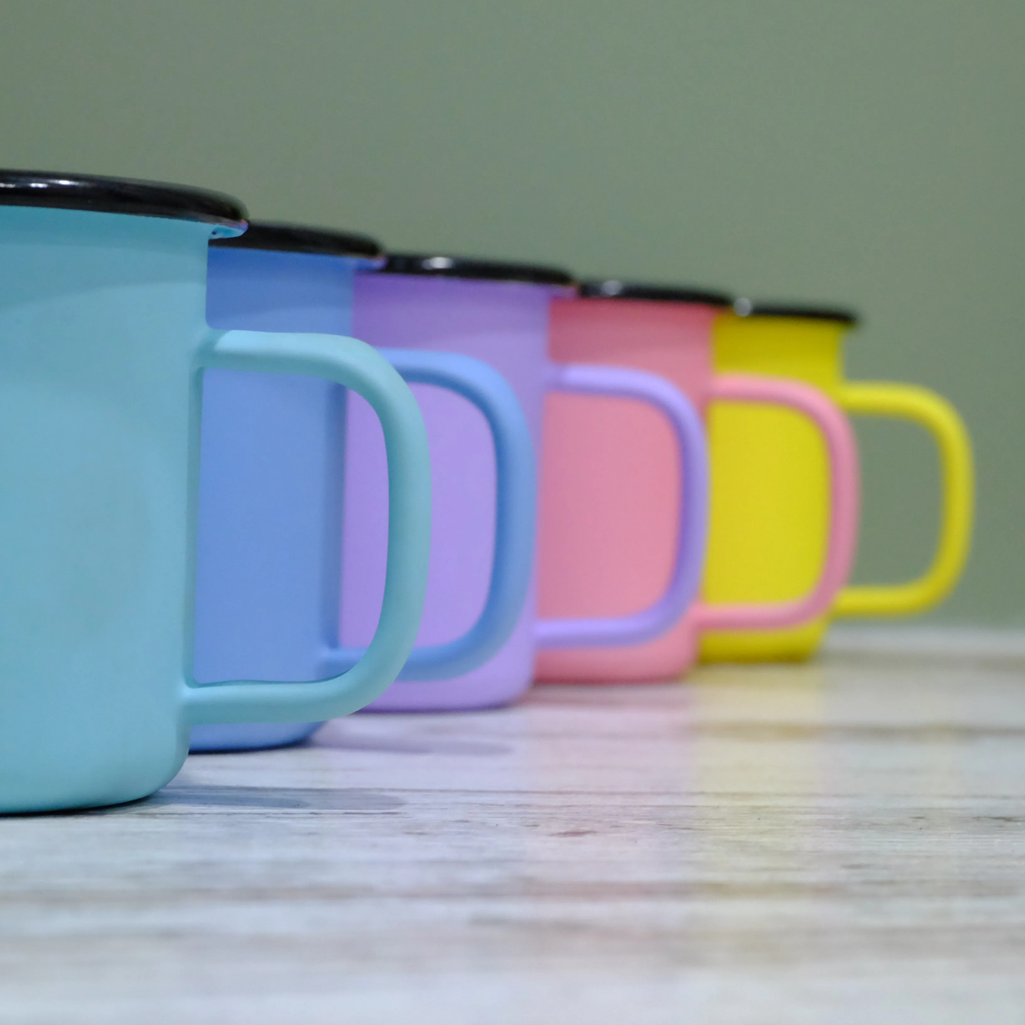 Pastel Matt Enamel Mug 360ml - Custom