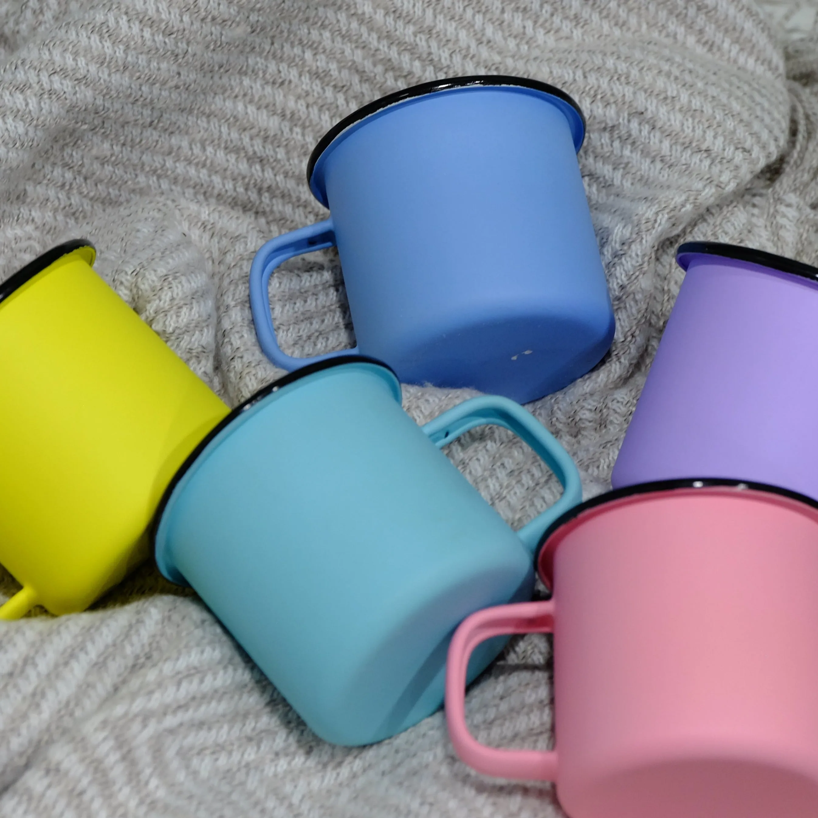 Pastel Matt Enamel Mug 360ml - Custom