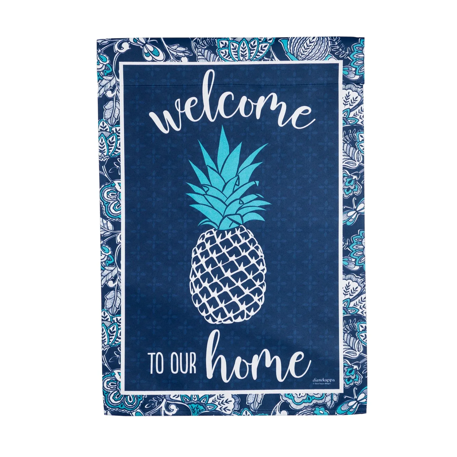 Pineapple House Suede Flag,13s9890
