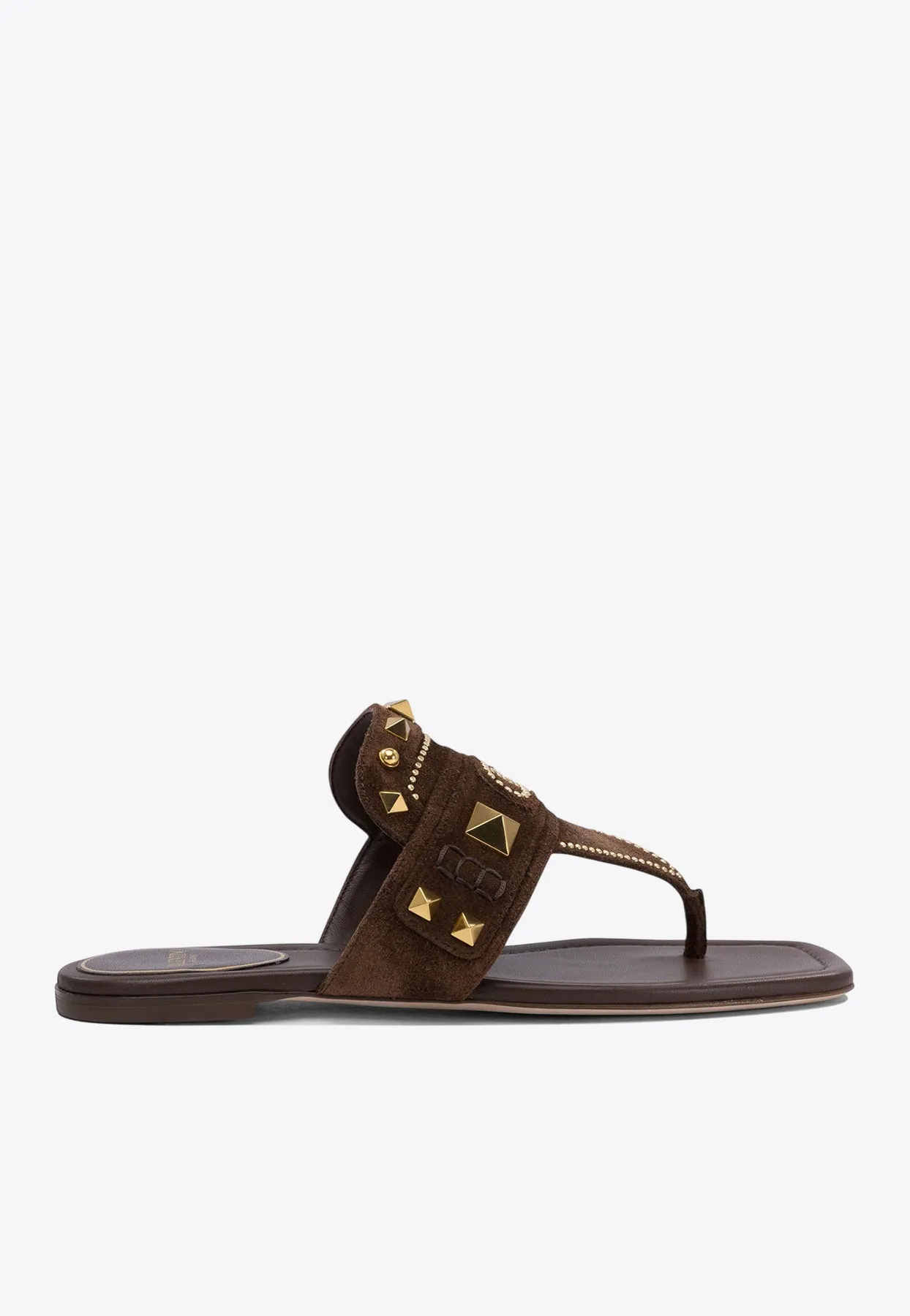 Plaster Caster Studded Thong Sandals
