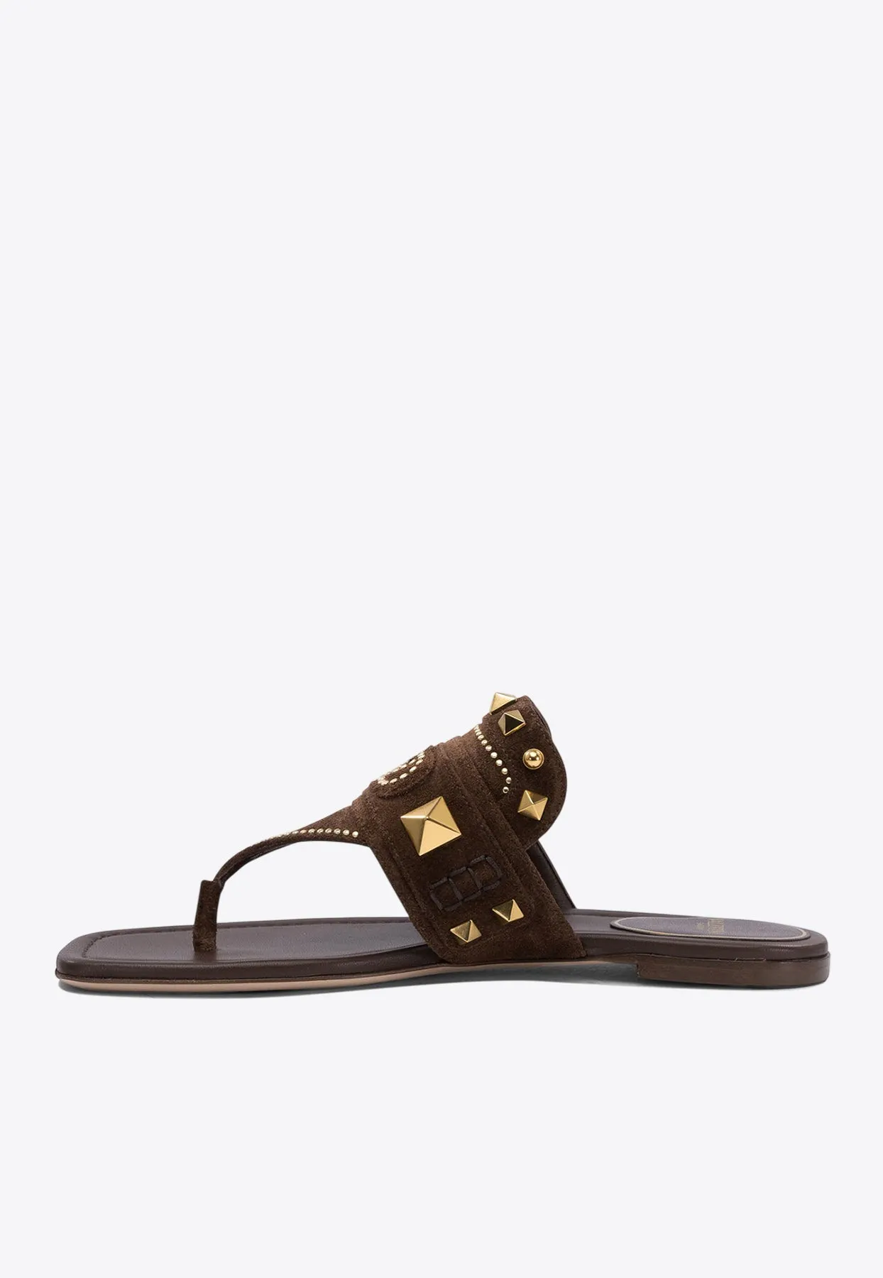 Plaster Caster Studded Thong Sandals
