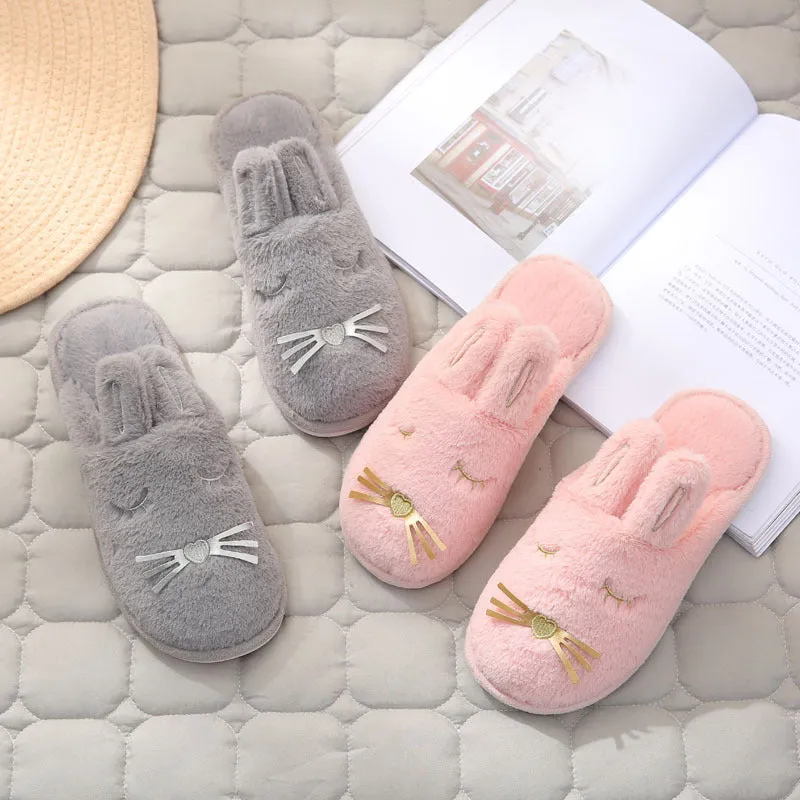 Rabbit Warm Slippers