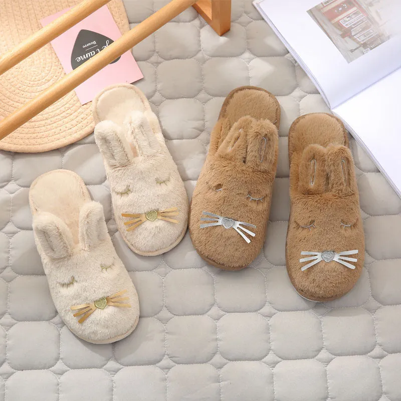 Rabbit Warm Slippers