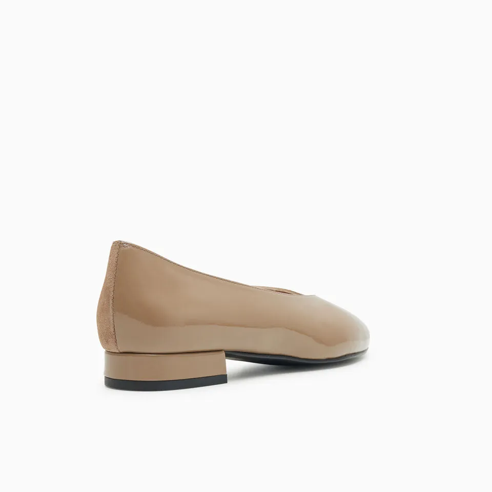 Real Two Pointed Toe Flat