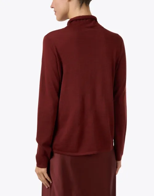Redwood Brown Merino Wool Sweater