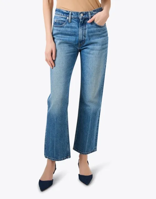 Rene Blue Kick Flare Jean