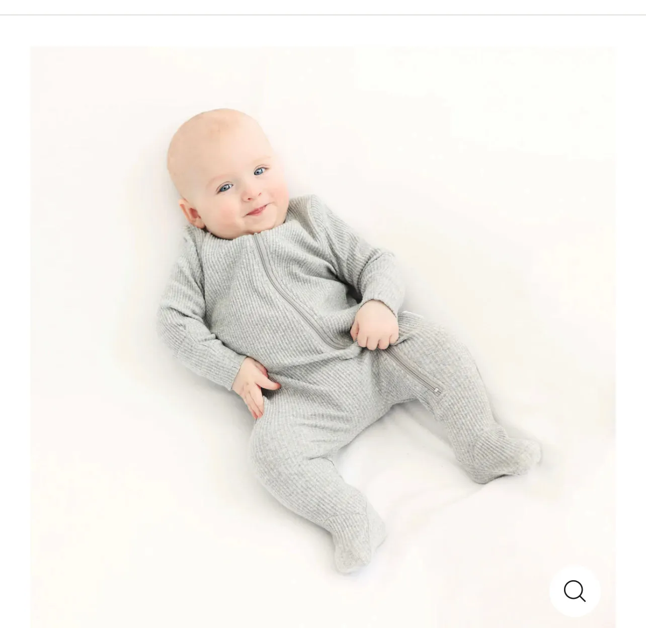 RIBBED BABY GROW LOUNGE ( For Personalising )