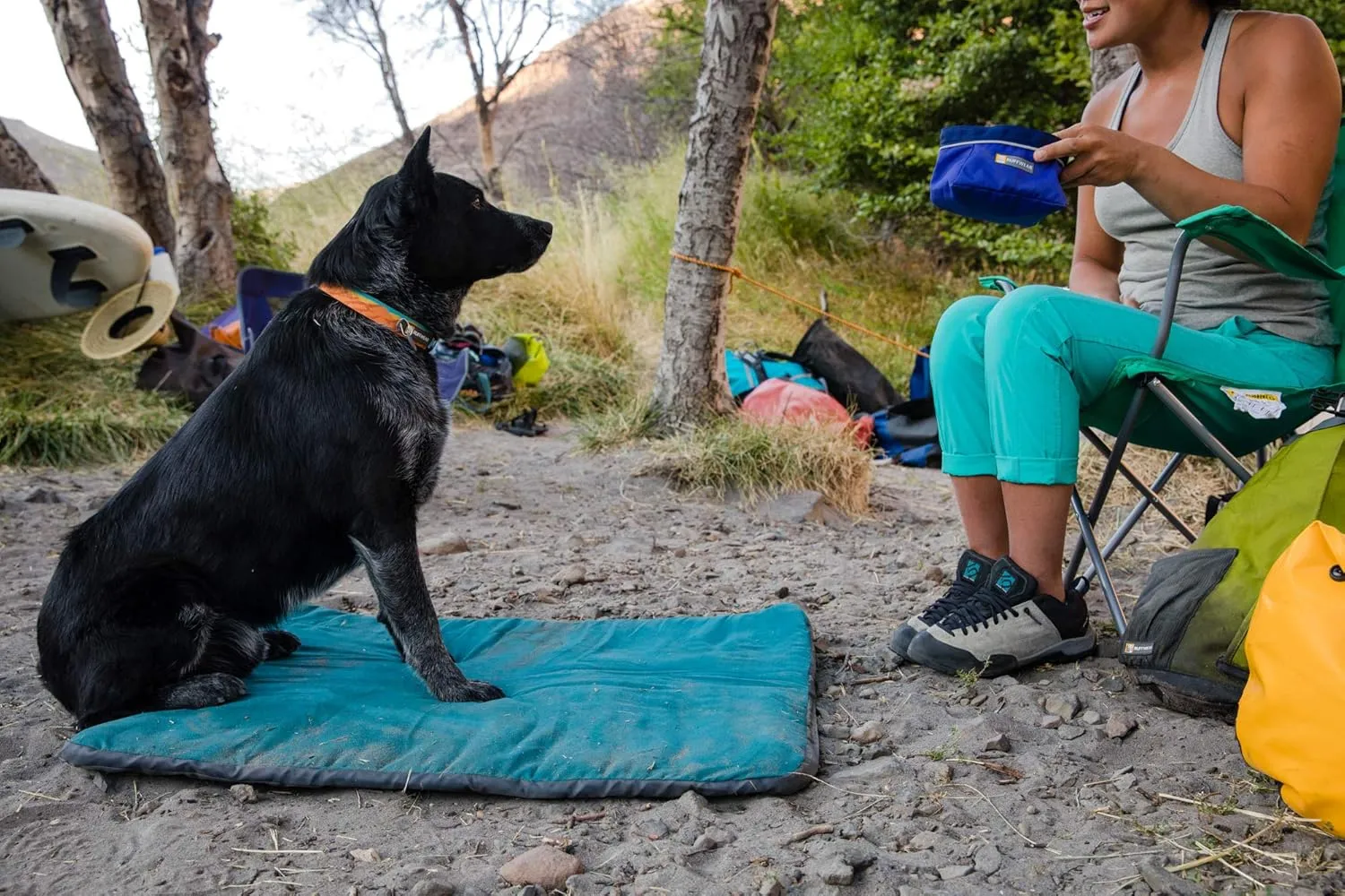 RuffWear Quencher Travel Dog Bowl
