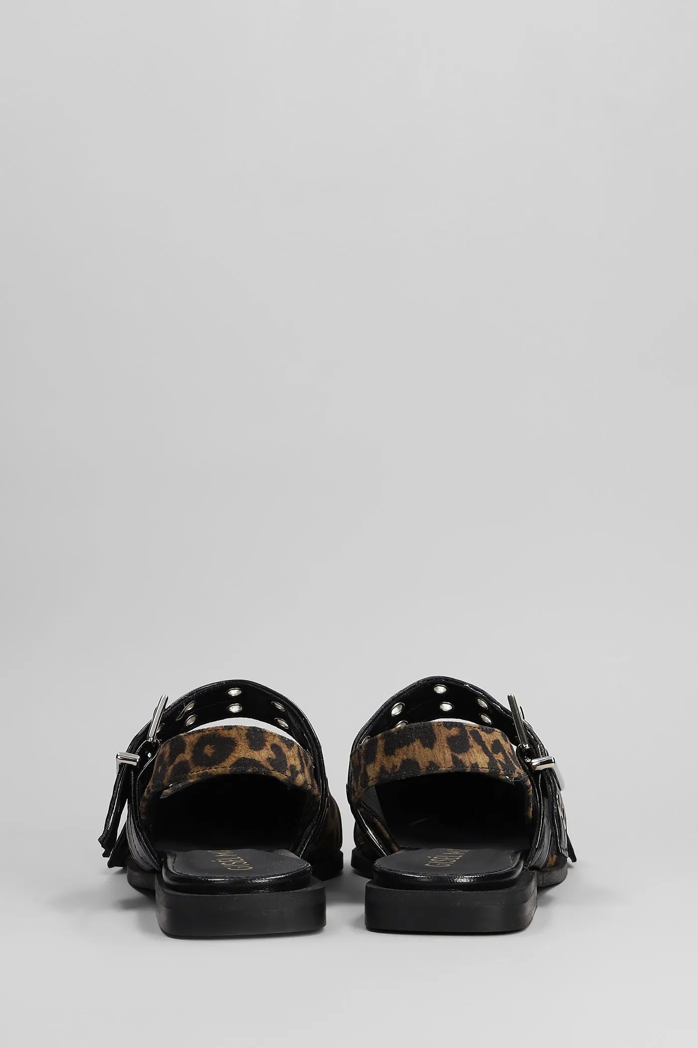 Saturno Ballet flats in Animalier suede