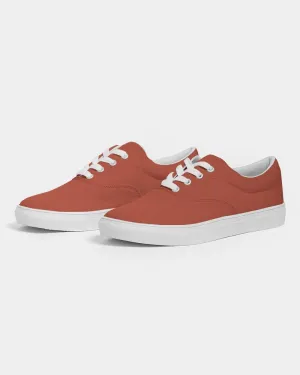Shaded Midtone Red Canvas Sneakers | Men's | C0M80Y80K30