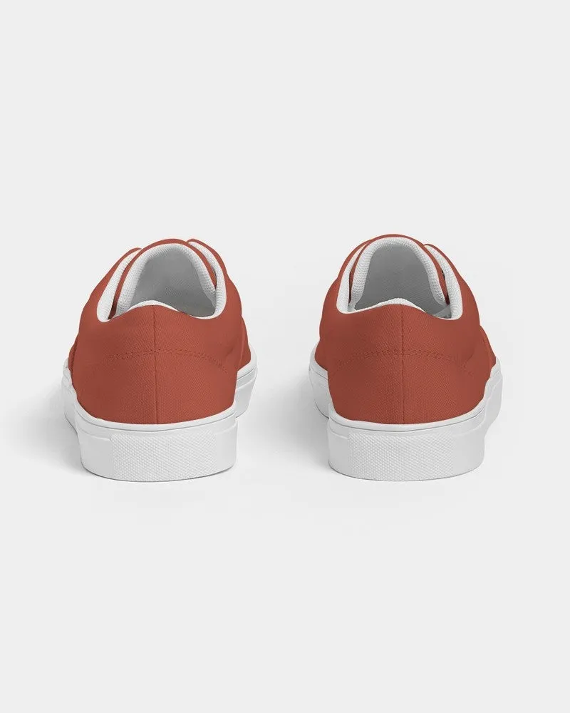 Shaded Midtone Red Canvas Sneakers | Men's | C0M80Y80K30