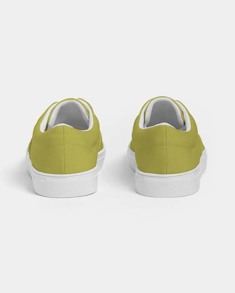 Shaded Midtone Yellow Canvas Sneakers | Men's | C0M0Y80K30