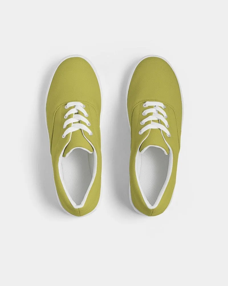 Shaded Midtone Yellow Canvas Sneakers | Men's | C0M0Y80K30