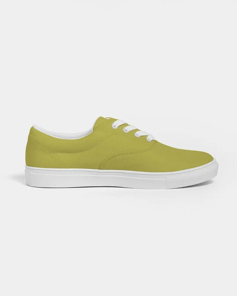 Shaded Midtone Yellow Canvas Sneakers | Men's | C0M0Y80K30