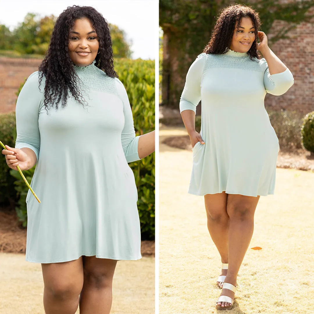 Simply Southern Dress, Sea Foam