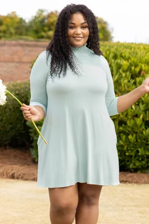 Simply Southern Dress, Sea Foam