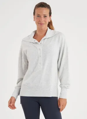 Snap Oversized Pullover - FINAL SALE