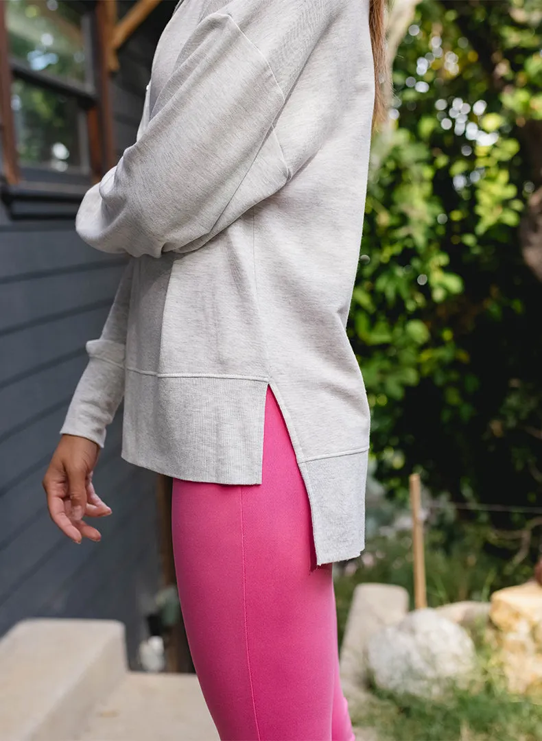 Snap Oversized Pullover - FINAL SALE