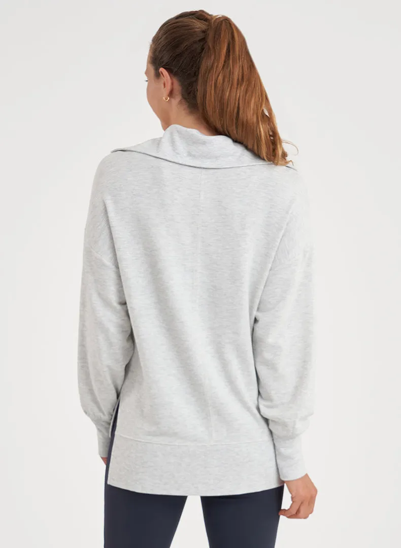 Snap Oversized Pullover - FINAL SALE