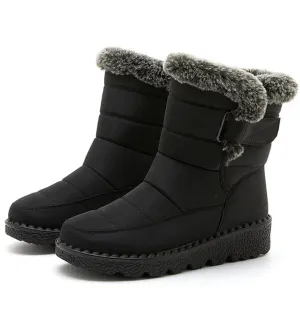 Snow Boots Women Waterproof Fur-Lined