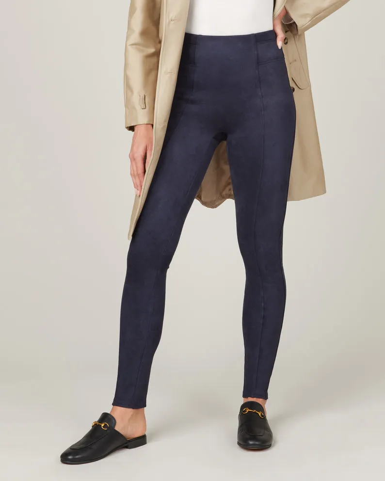 SPANX | Faux Suede Leggings {Classic Navy}