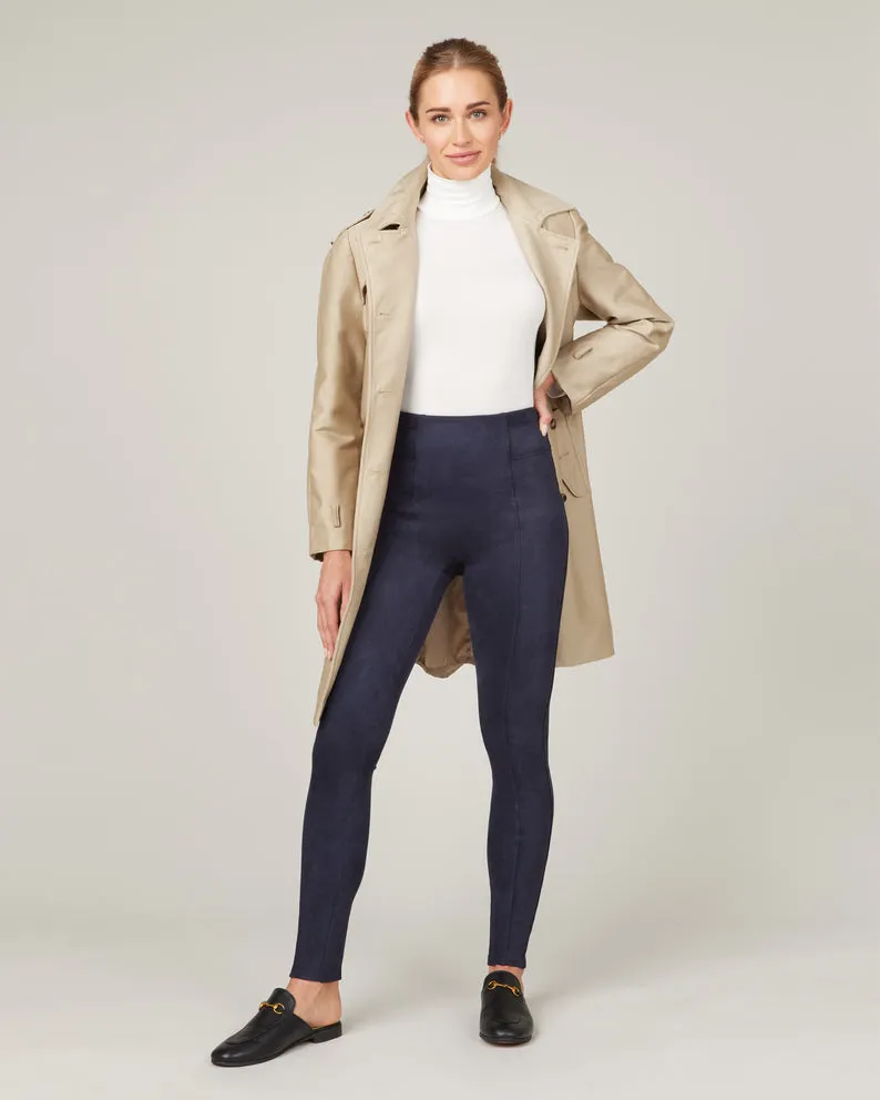 SPANX | Faux Suede Leggings {Classic Navy}