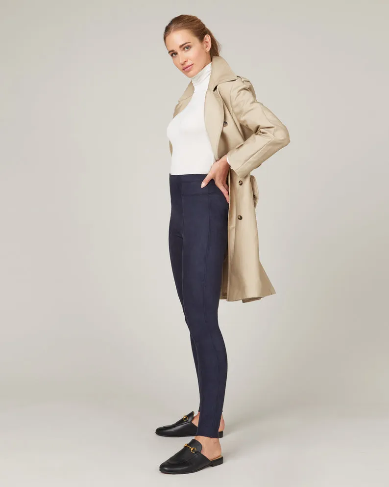 SPANX | Faux Suede Leggings {Classic Navy}