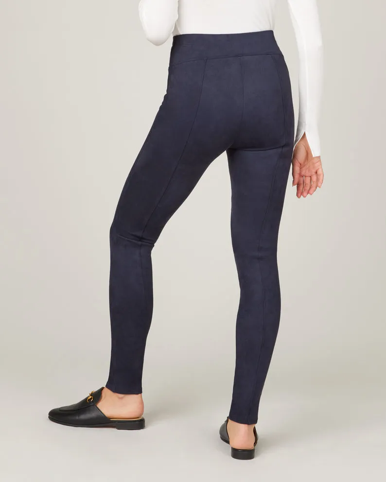 SPANX | Faux Suede Leggings {Classic Navy}