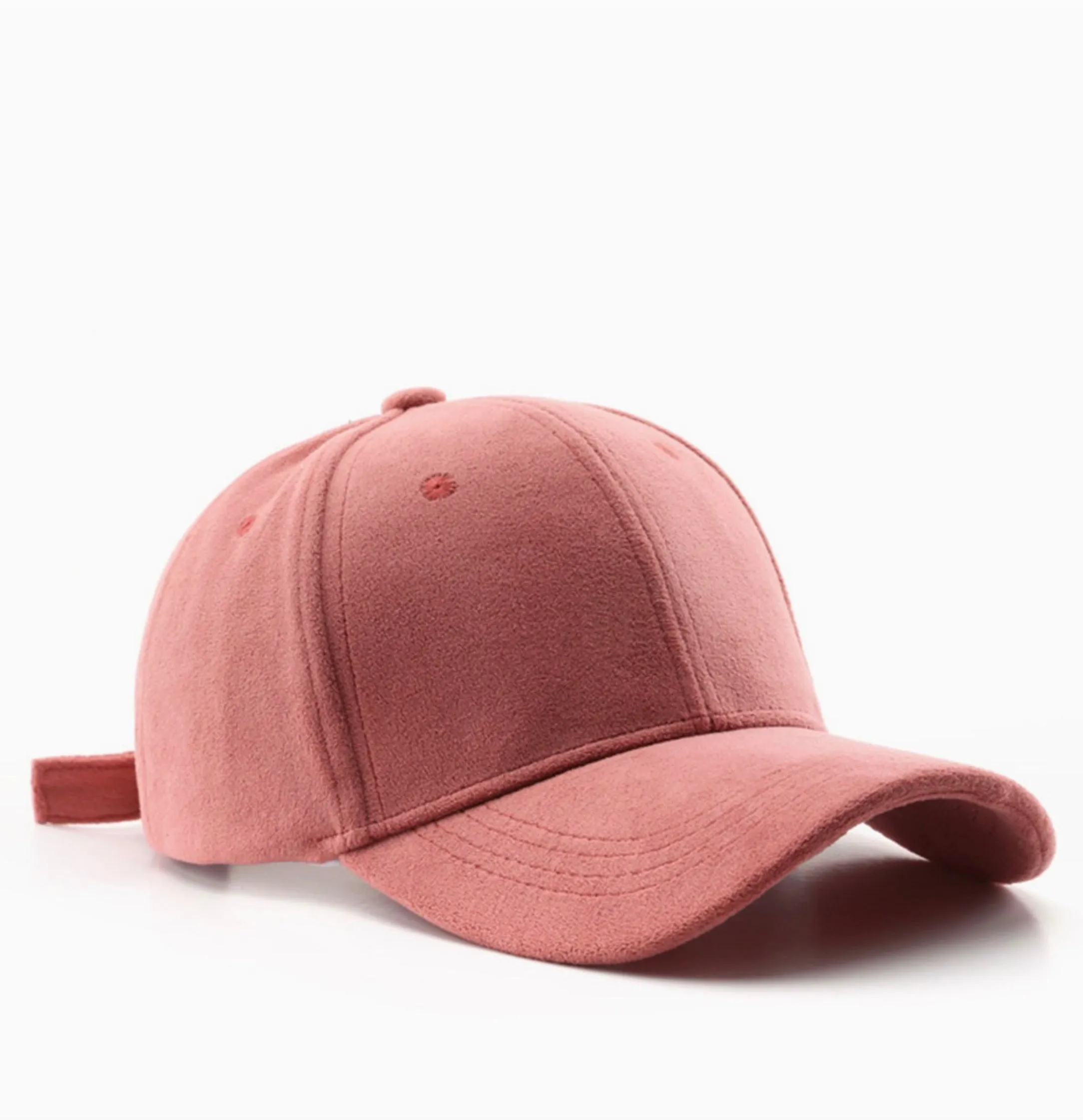 Suede Baseball Cap - Three Colors