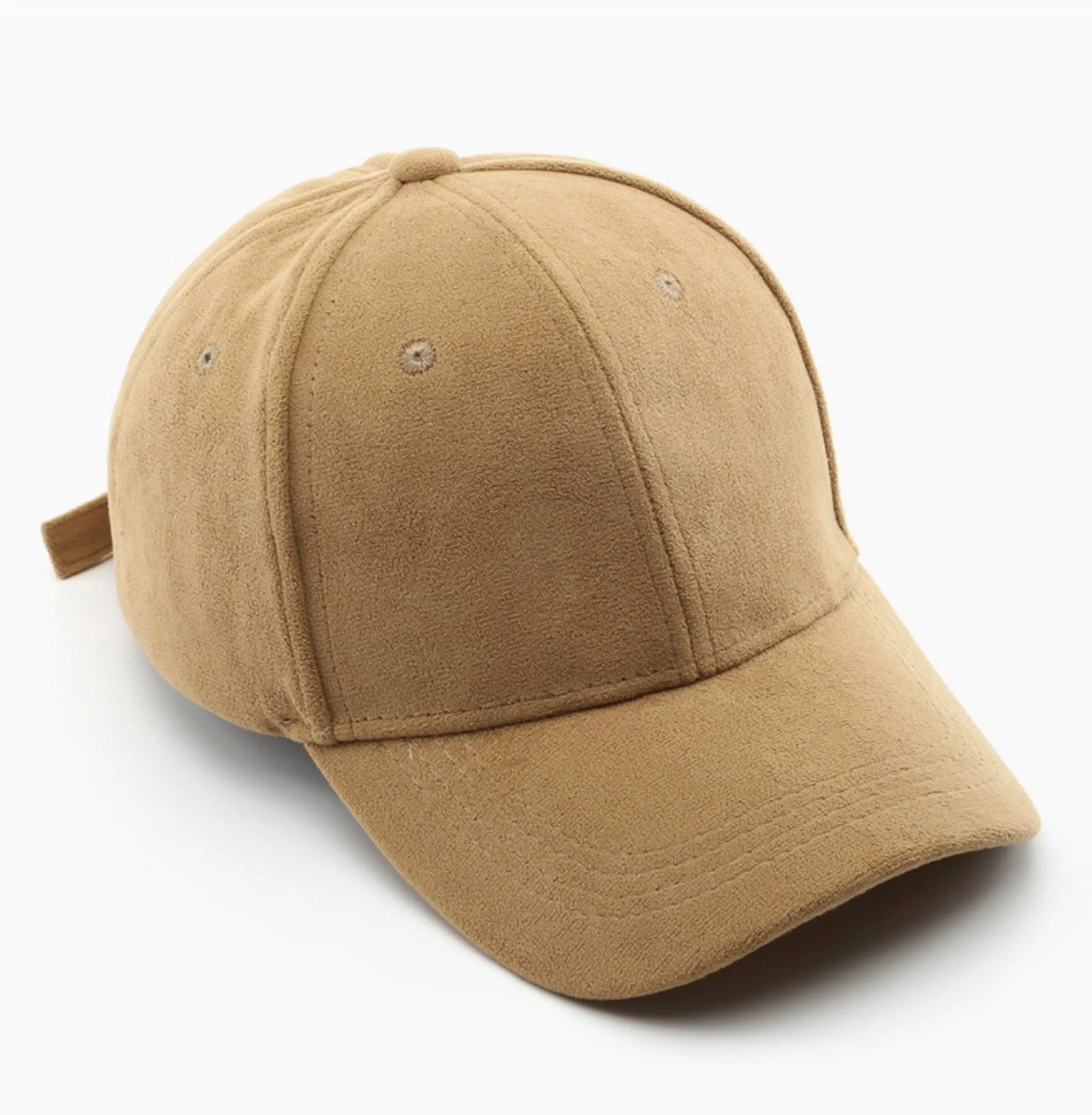Suede Baseball Cap - Three Colors