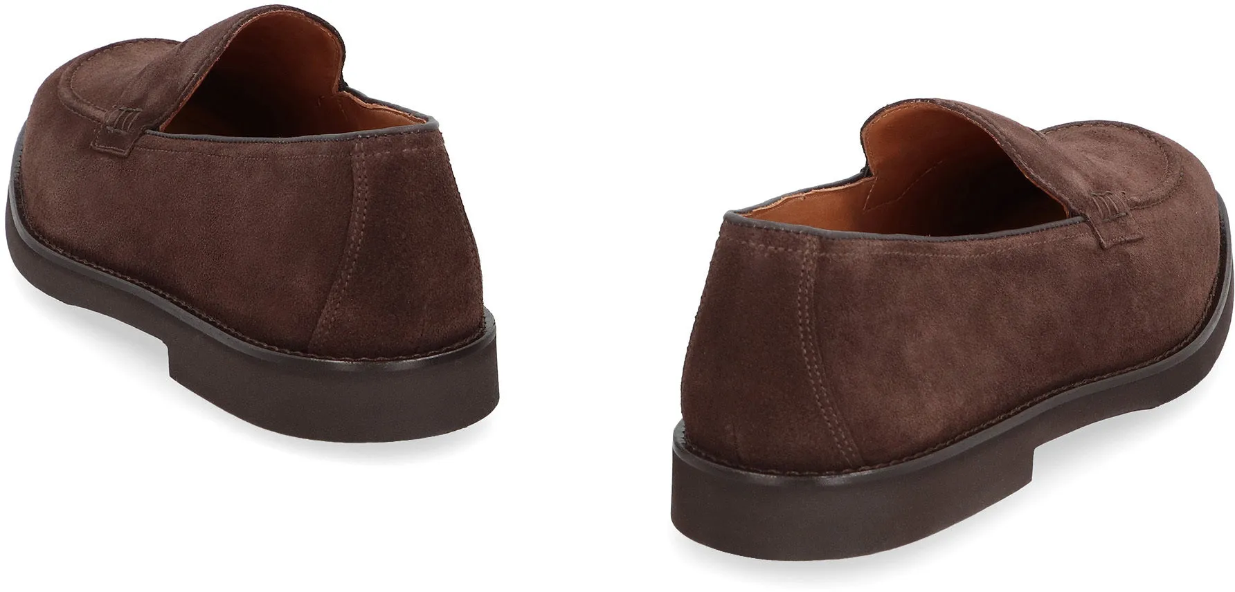 Suede loafers