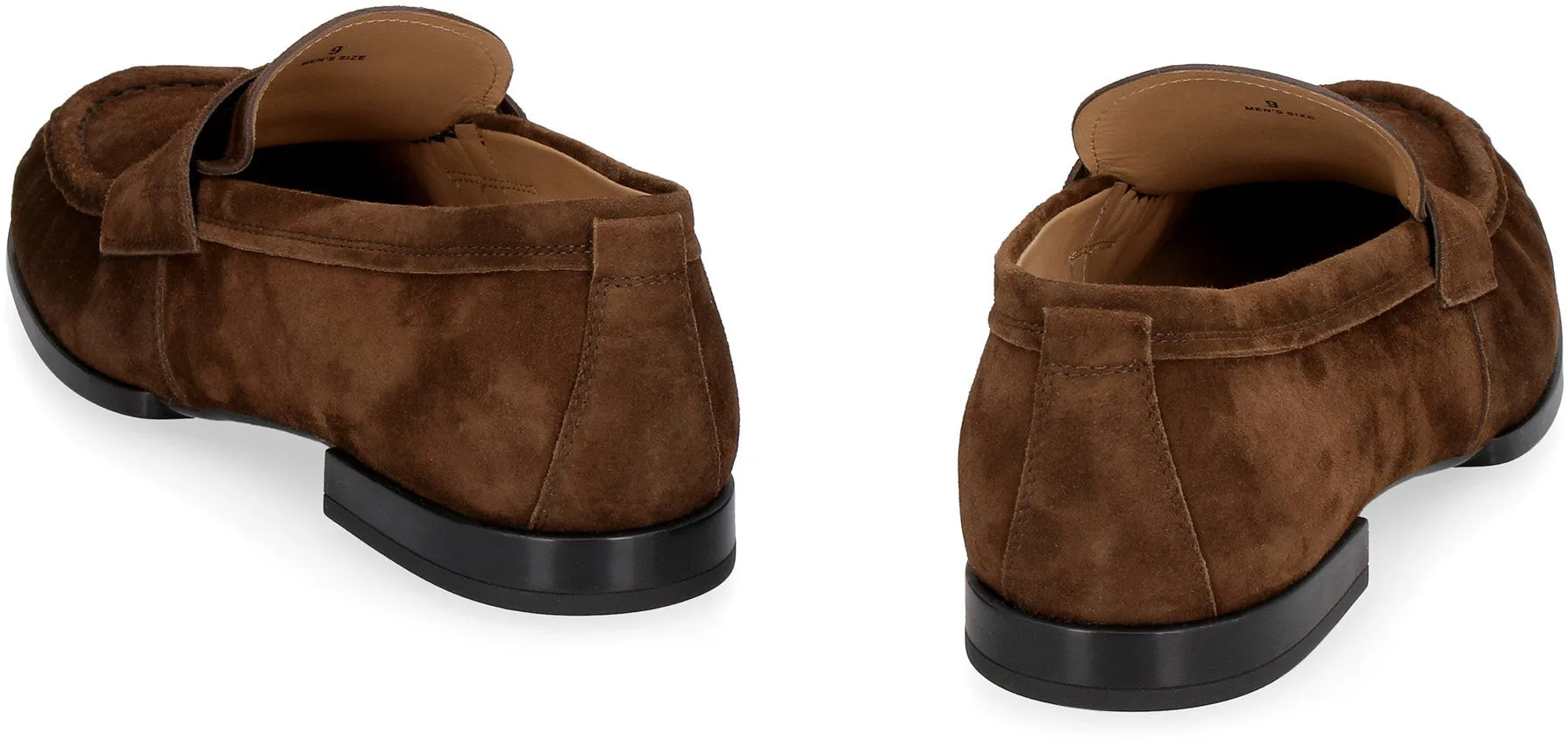Suede loafers