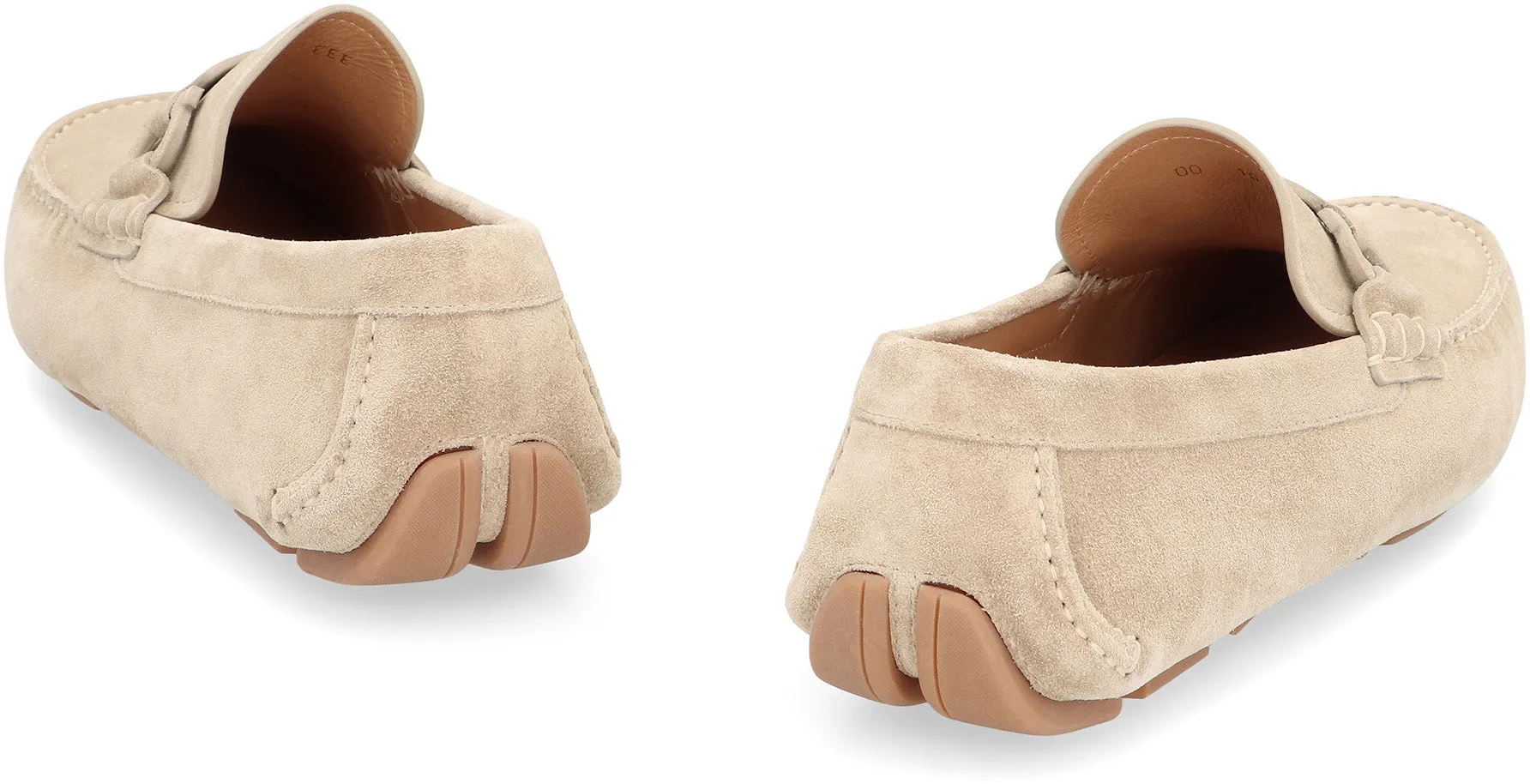 Suede loafers