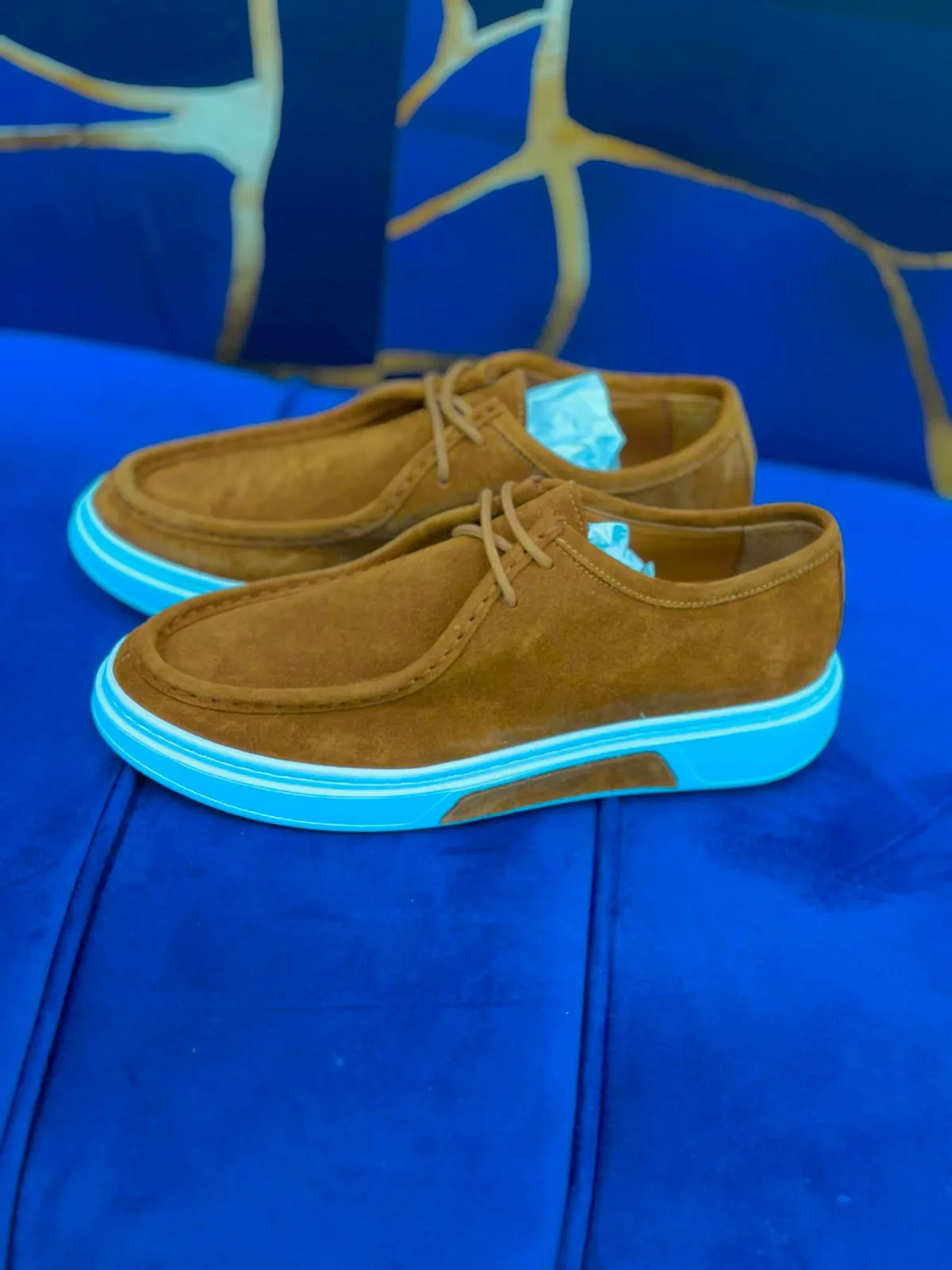 Suede Loafers
