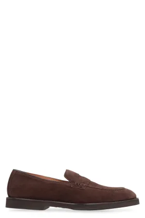 Suede loafers