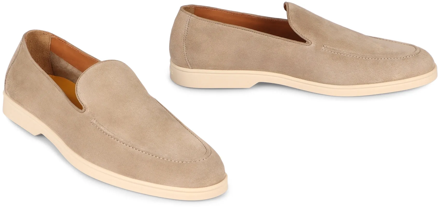 Suede loafers