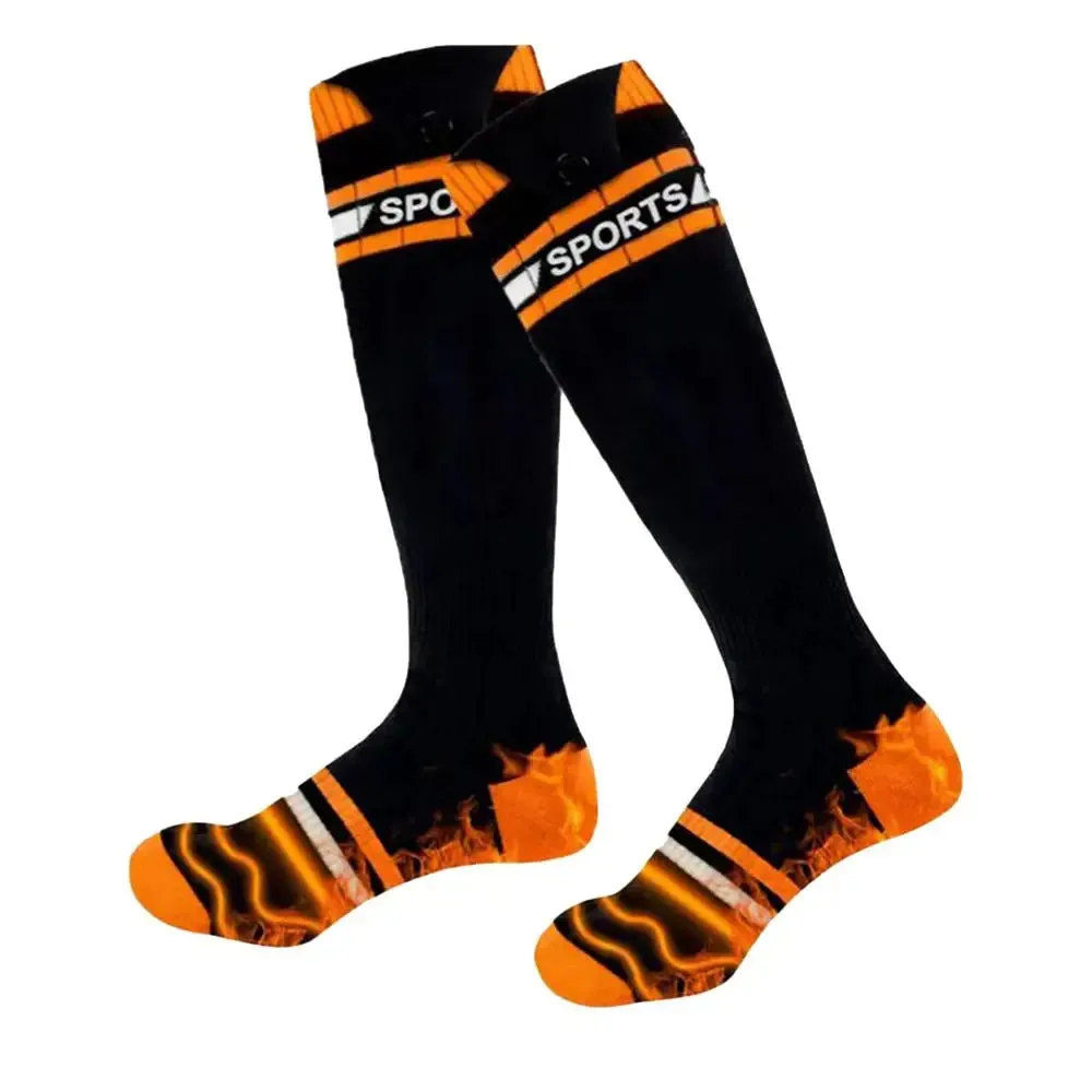 Thermal Electric Heated Socks - Rechargeable and Battery-Powered 3-Setting Thermal Socks for Outdoor Comfort