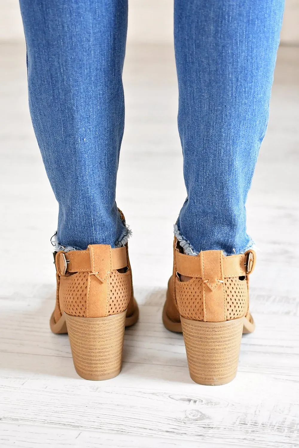 Tobin Booties ~ Tan