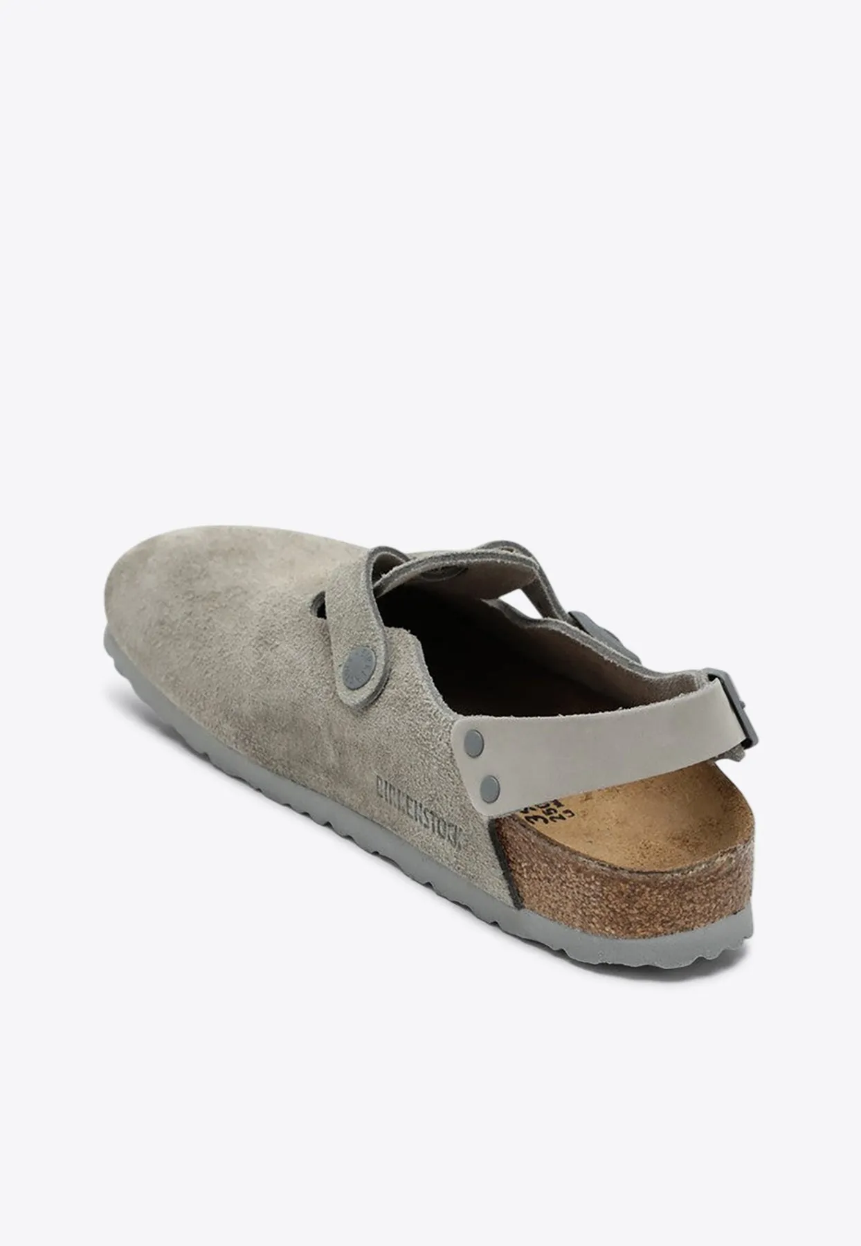 Tokio Suede Leather Clogs