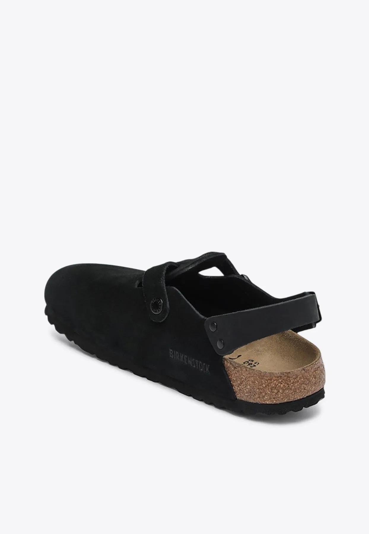 Tokio Suede Leather Clogs