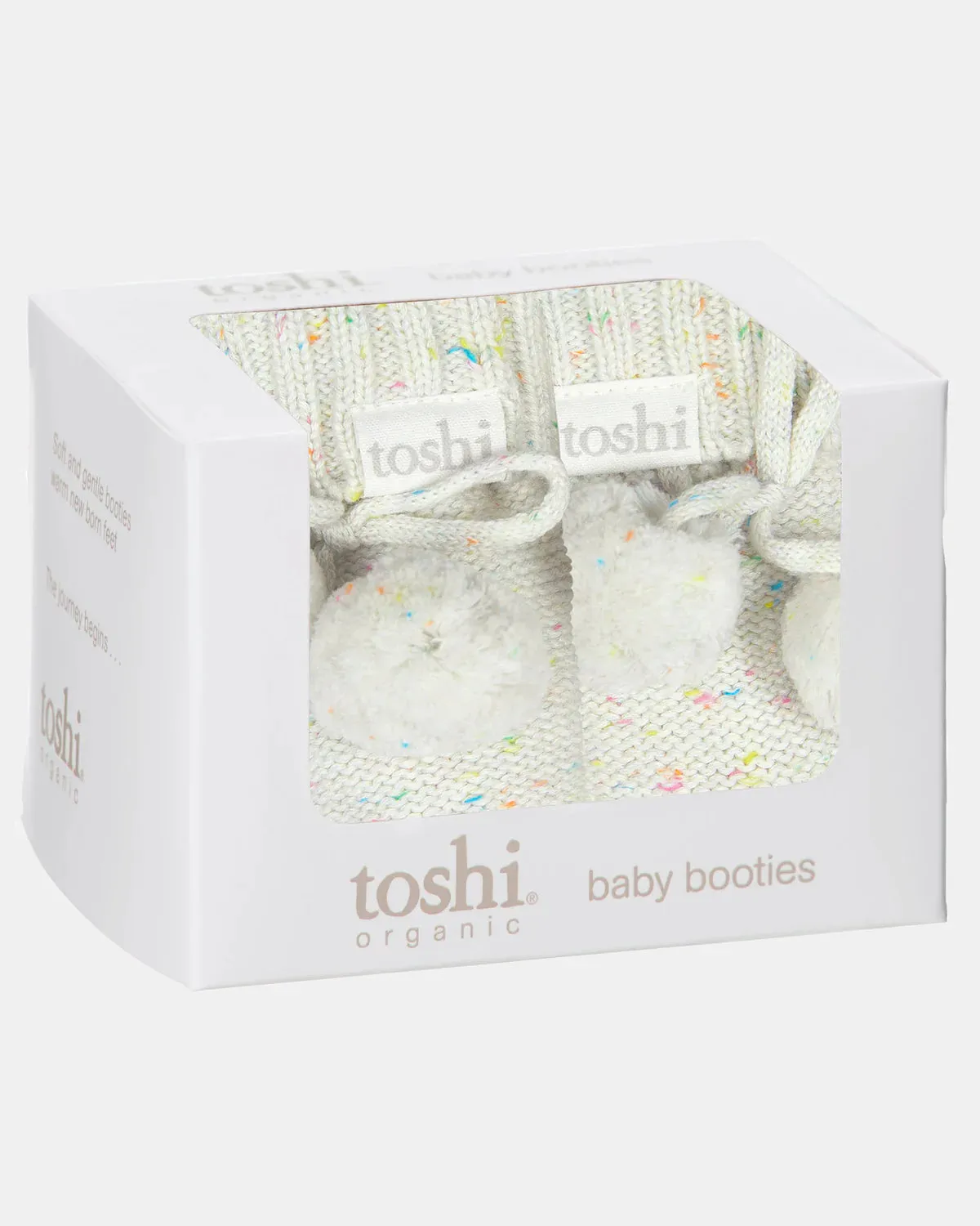 TOSHI : Organic Baby Booties - Snowflake