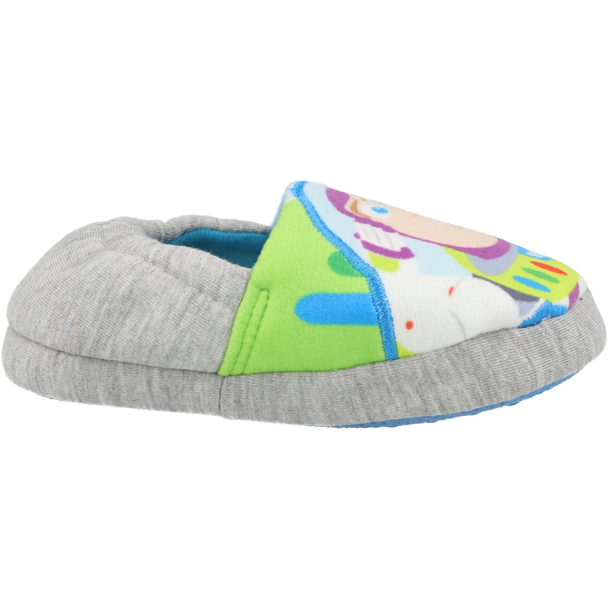 Toy Story Buzz Lightyear Grey Slippers