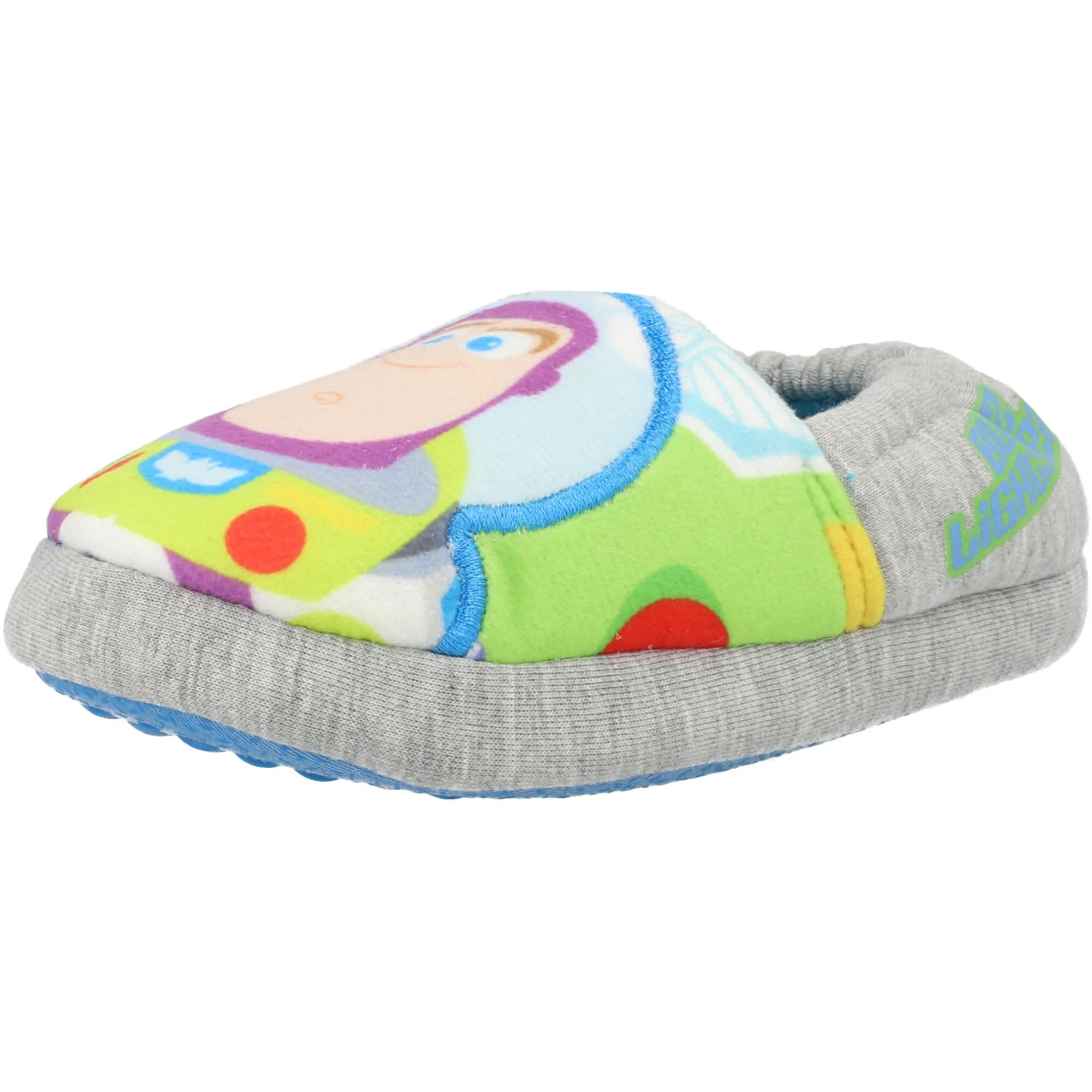 Toy Story Buzz Lightyear Grey Slippers
