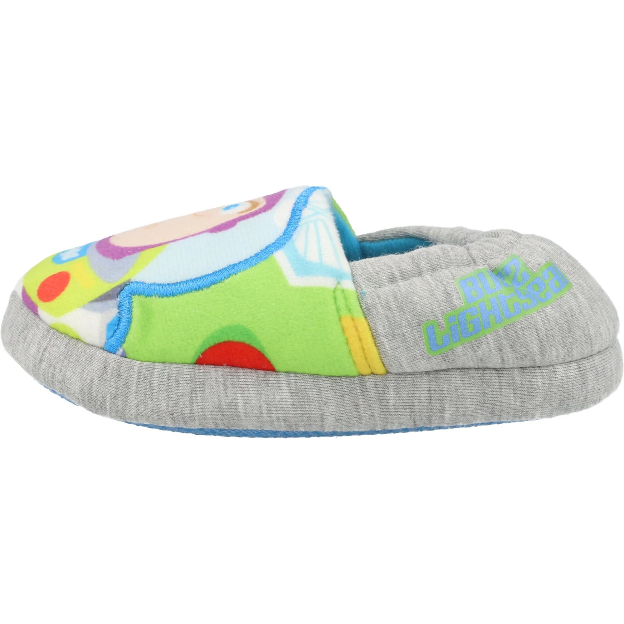 Toy Story Buzz Lightyear Grey Slippers