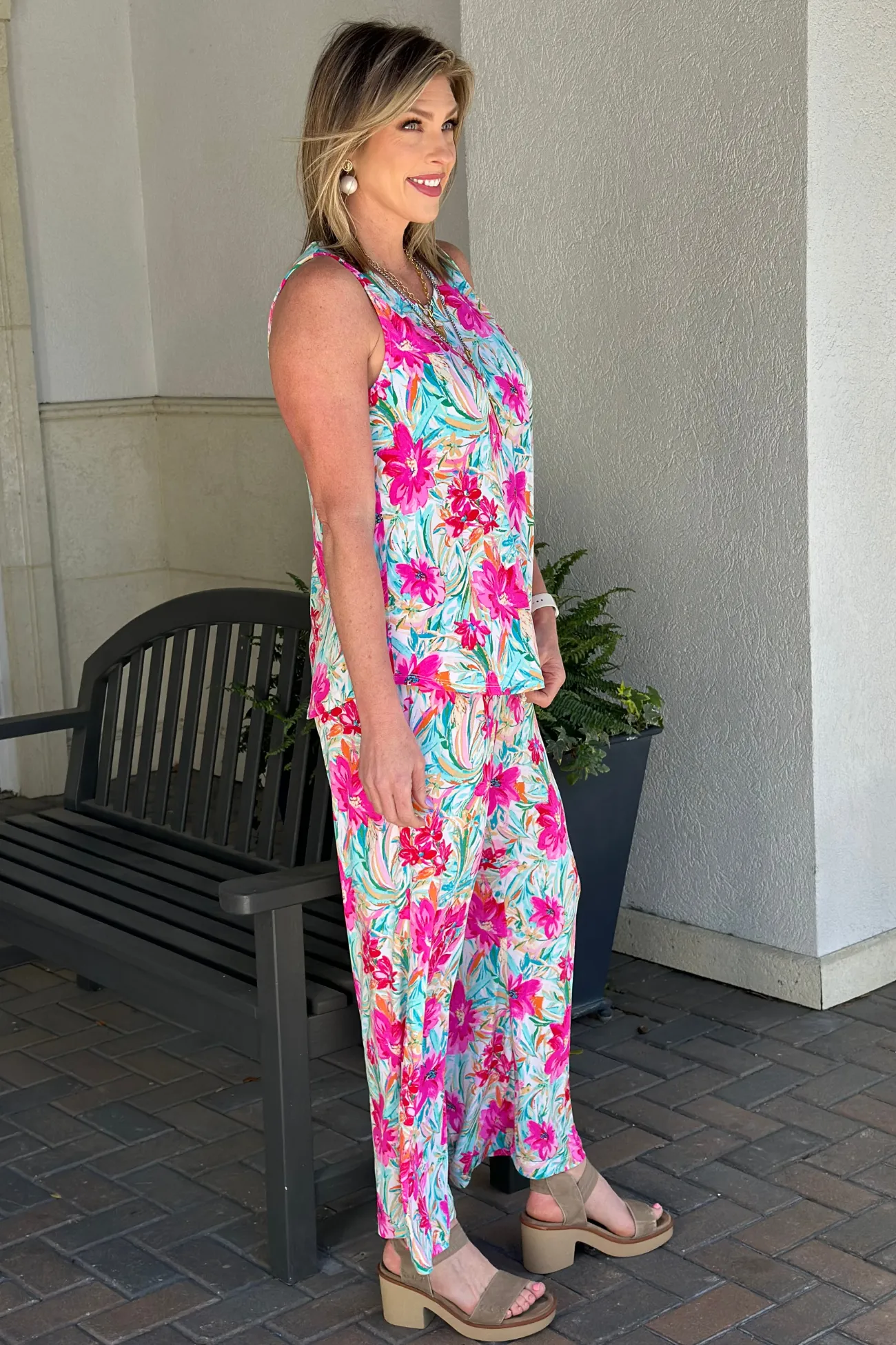 TPN Pink Blossom Printed Set