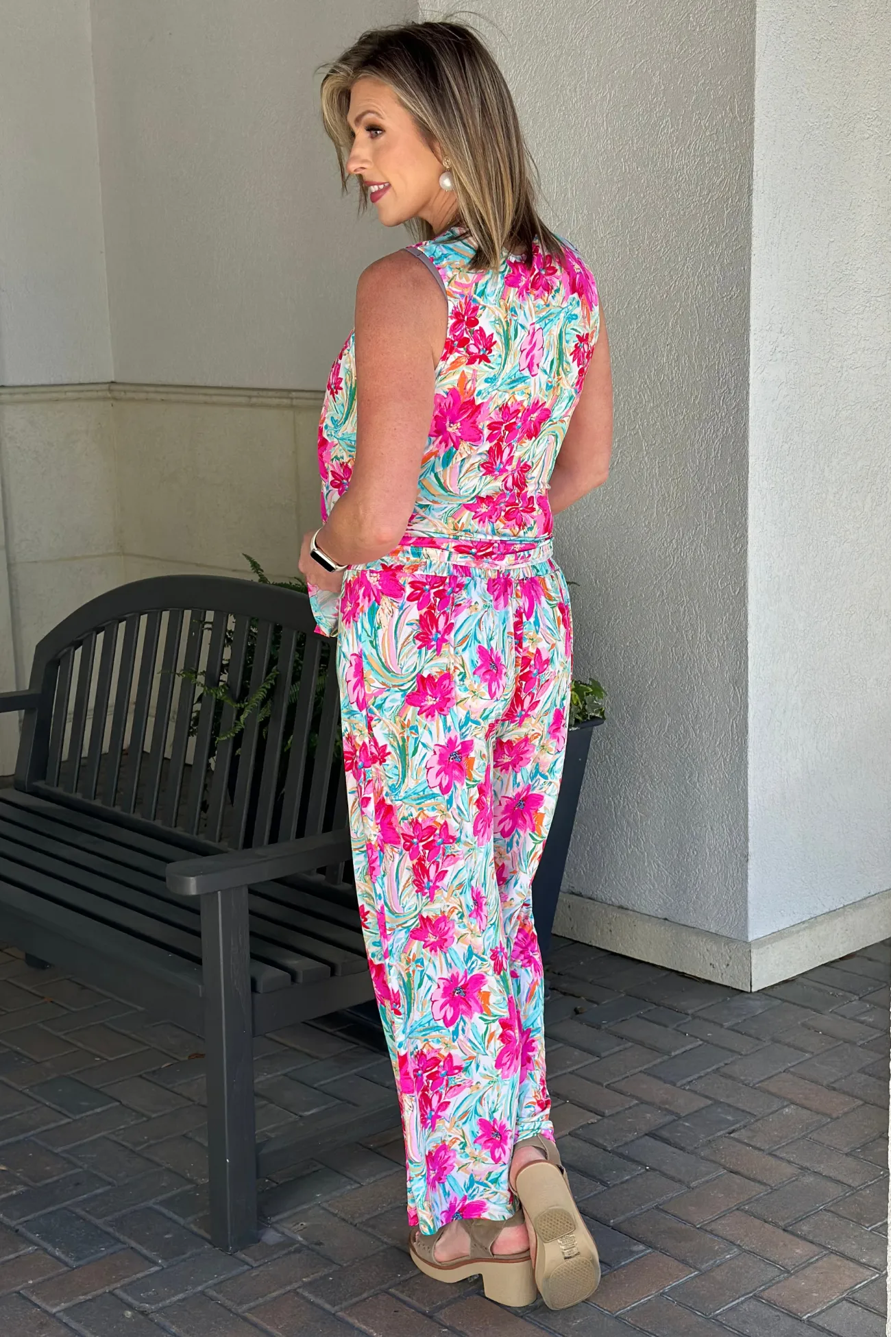TPN Pink Blossom Printed Set